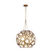 Generation Lighting - AP1071ADB - One Light Pendant - Feccetta - Antique Gild