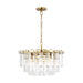 Generation Lighting - CC12610BBS - Ten Light Chandelier - ARDEN - Burnished Brass