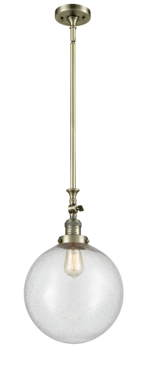 Innovations - 206-AB-G204-12 - One Light Mini Pendant - Franklin Restoration - Antique Brass