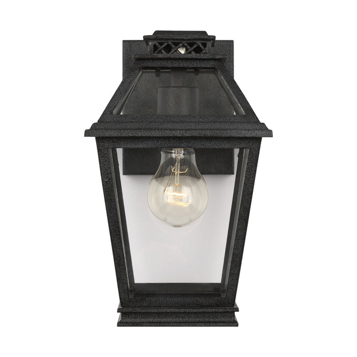Generation Lighting - CO1001DWZ - One Light Outdoor Wall Lantern - FALMOUTH - Dark Weathered Zinc