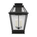 Generation Lighting - CO1044DWZ - Four Light Outdoor Wall Lantern - FALMOUTH - Dark Weathered Zinc