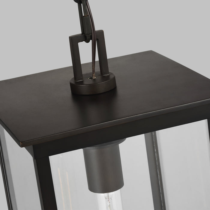 One Light Outdoor Pendant from the FREEPORT collection in Heritage Copper finish