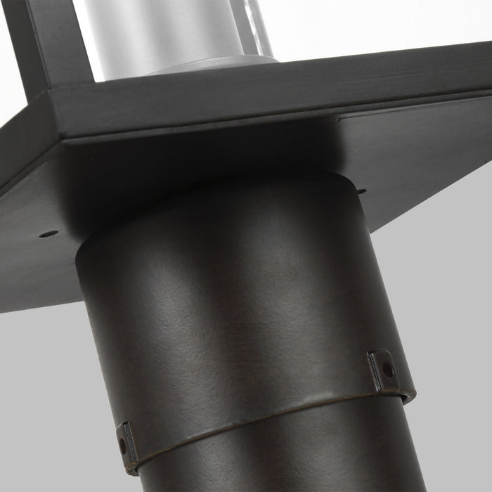 One Light Outdoor Post Lantern from the FREEPORT collection in Heritage Copper finish