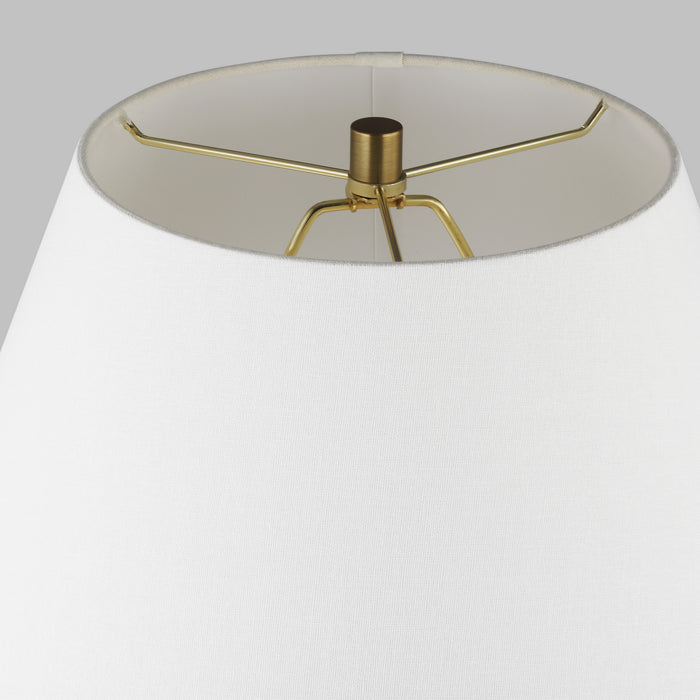 One Light Table Lamp from the ABACO collection in Arctic White finish