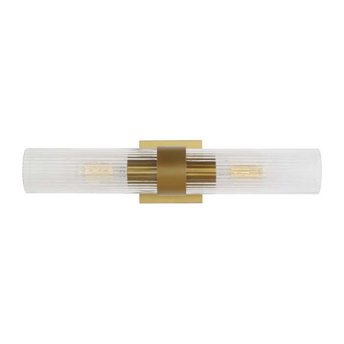 Generation Lighting - CV1022BBS - Two Light Wall Sconce - GENEVA - Burnished Brass