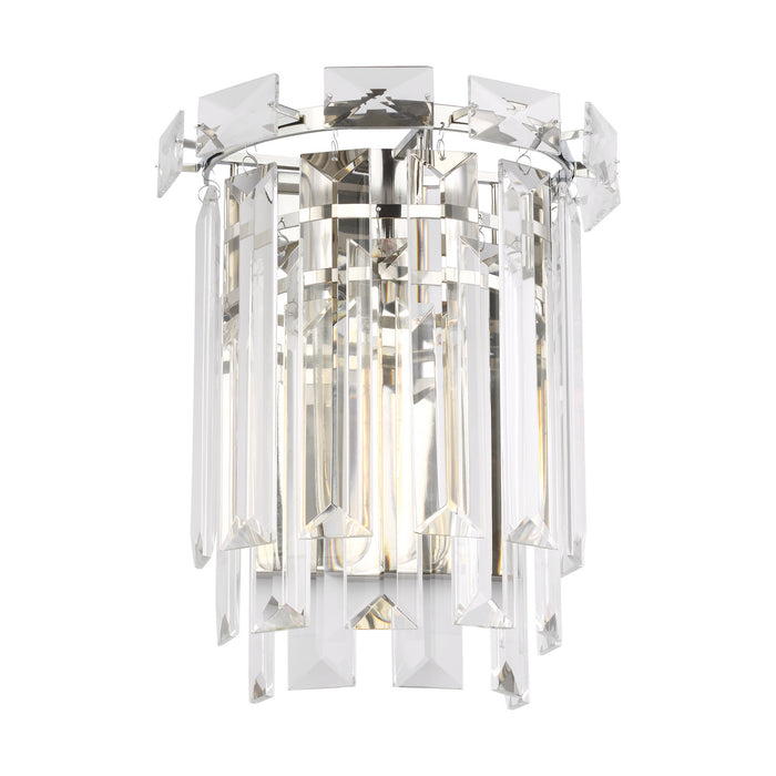 One Light Wall Sconce from the ARDEN collection in Polished Nickel finish