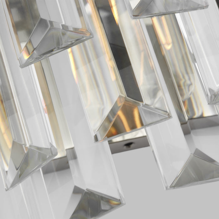 One Light Wall Sconce from the ARDEN collection in Polished Nickel finish