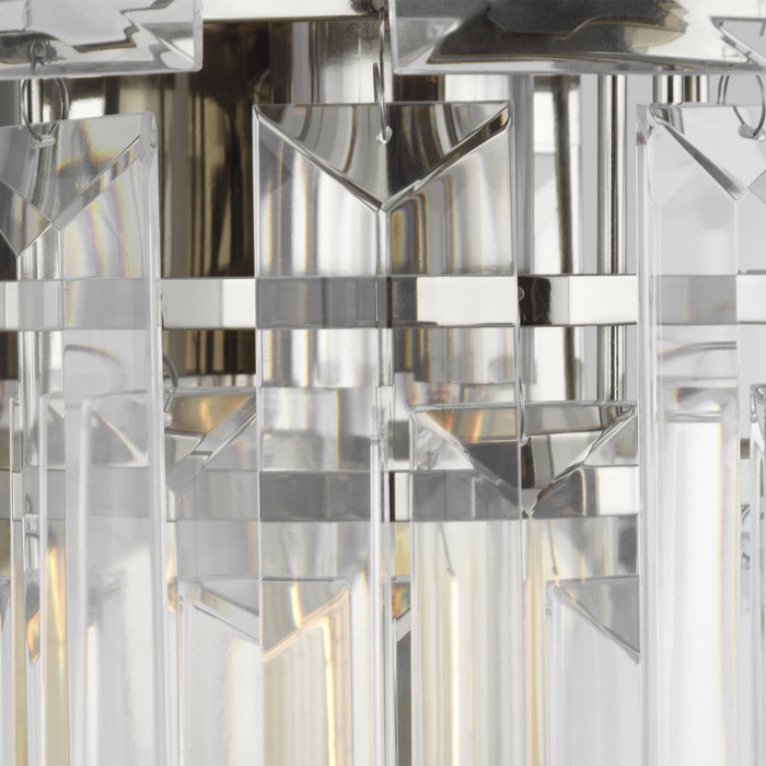 One Light Wall Sconce from the ARDEN collection in Polished Nickel finish