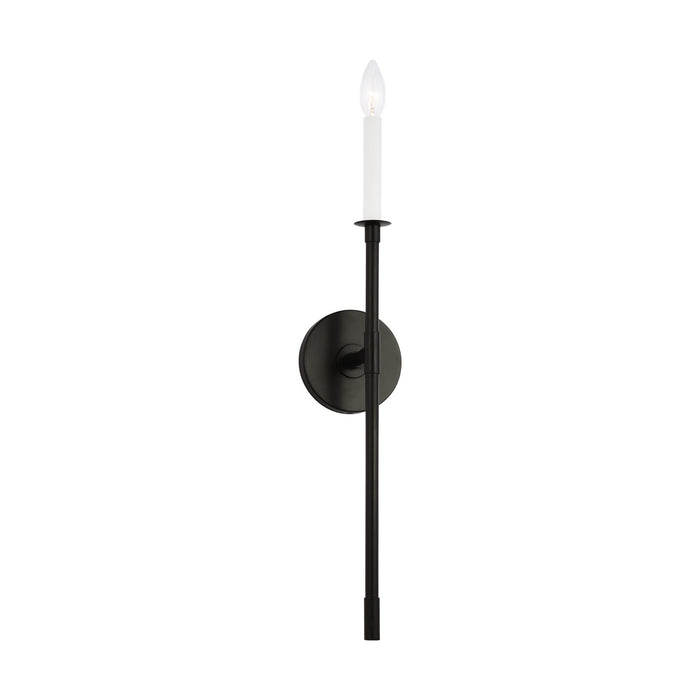 One Light Wall Sconce from the BAYVIEW collection in Aged Iron finish