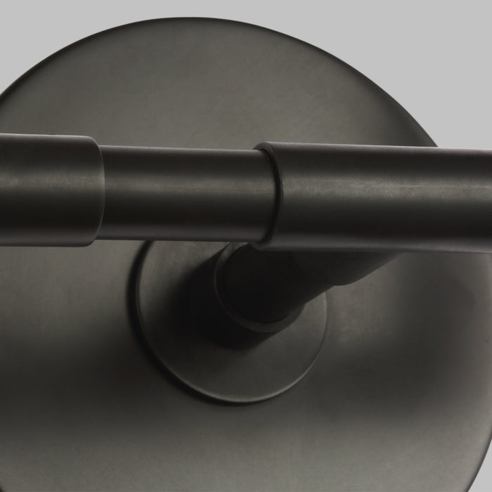 Two Light Wall Sconce from the BAYVIEW collection in Aged Iron finish