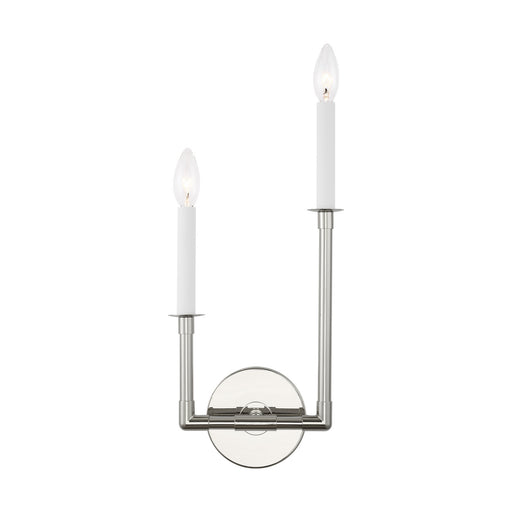 Generation Lighting - CW1112PN - Two Light Wall Sconce - BAYVIEW - Polished Nickel