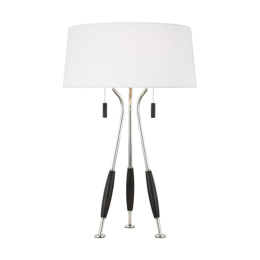Generation Lighting - ET1222EWPN1 - Two Light Table Lamp - ARBUR - Ebony Wood