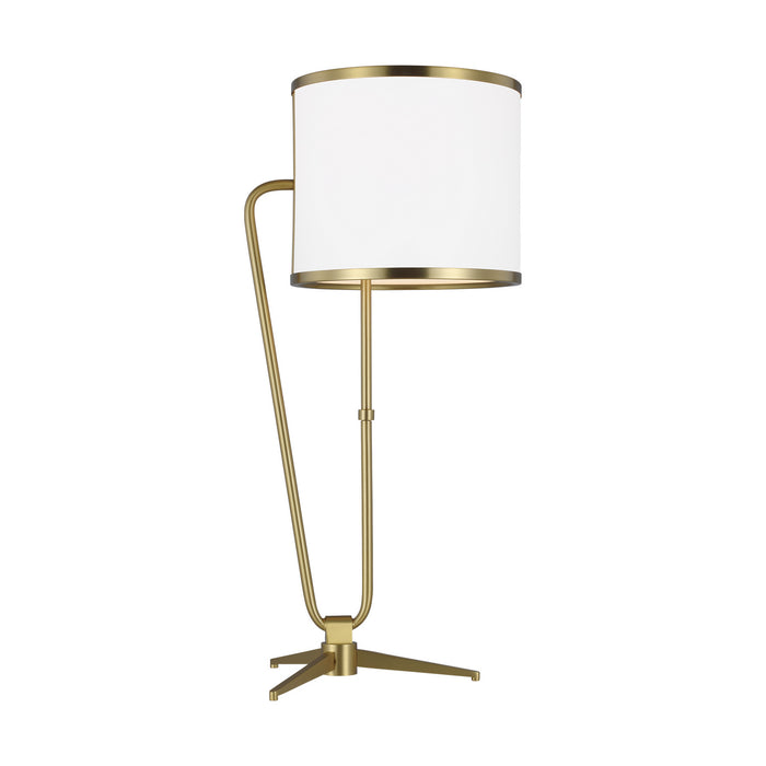 One Light Table Lamp from the JACOBSEN collection in Burnished Brass finish