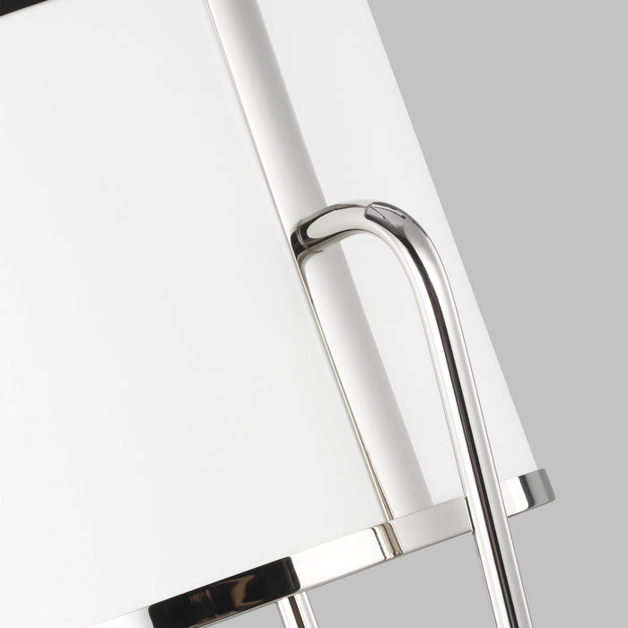 One Light Table Lamp from the JACOBSEN collection in Polished Nickel finish