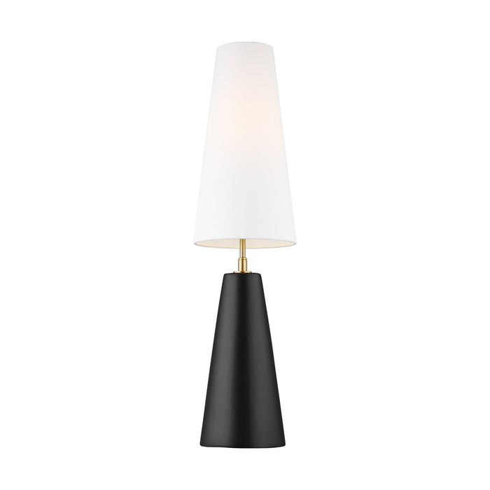 One Light Table Lamp from the LORNE collection in Coal finish