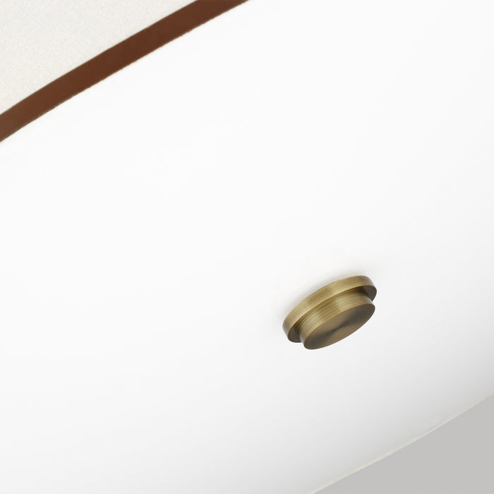 Four Light Pendant from the KATIE collection in Time Worn Brass finish