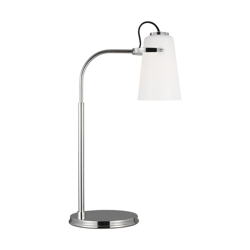 Generation Lighting - LT1001PN1 - One Light Table Lamp - HAZEL - Polished Nickel