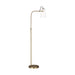 Generation Lighting - LT1011TWB1 - One Light Floor Lamp - HAZEL - Time Worn Brass