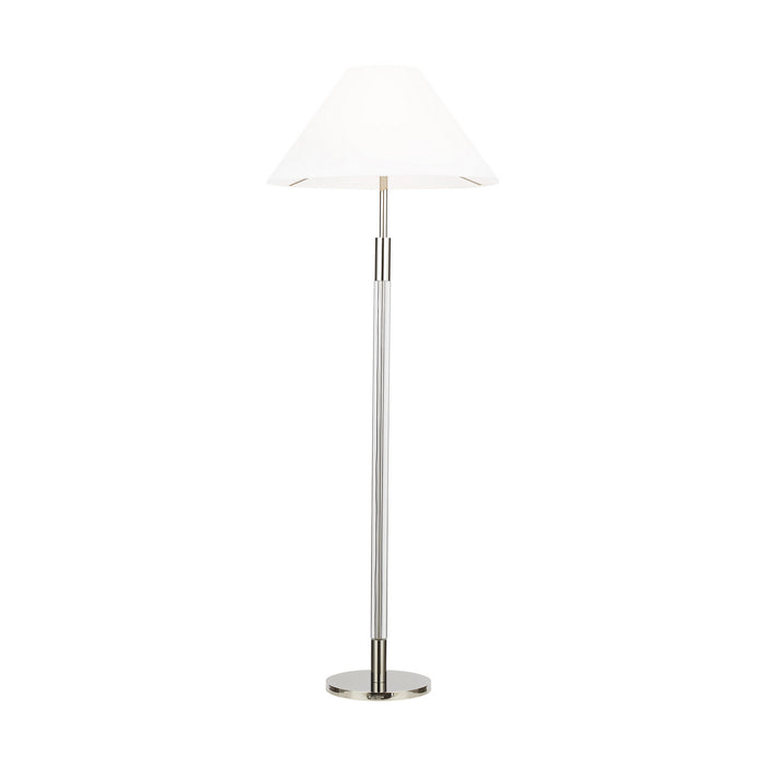One Light Floor Lamp from the ROBERT collection in Polished Nickel finish