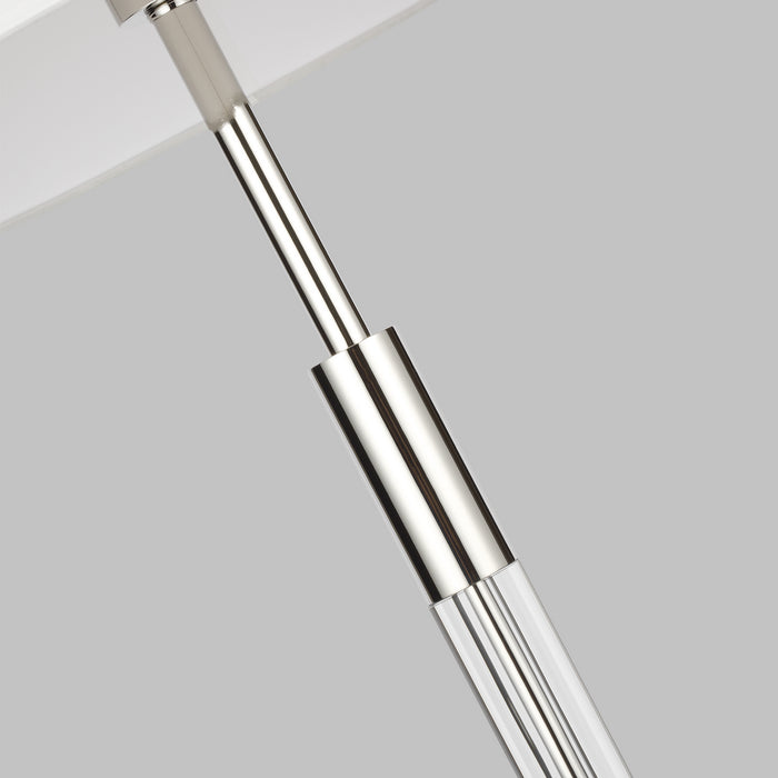 One Light Floor Lamp from the ROBERT collection in Polished Nickel finish
