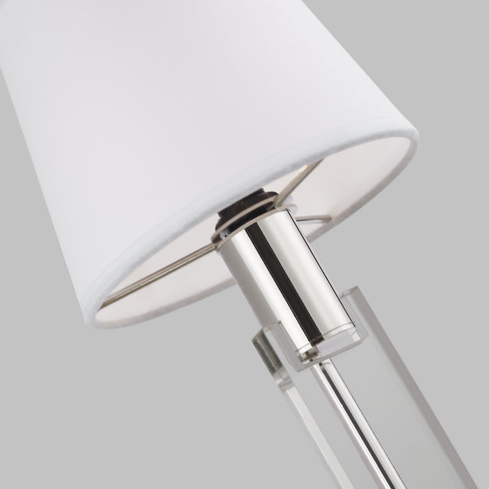 One Light Wall Sconce from the JAKE collection in Polished Nickel finish