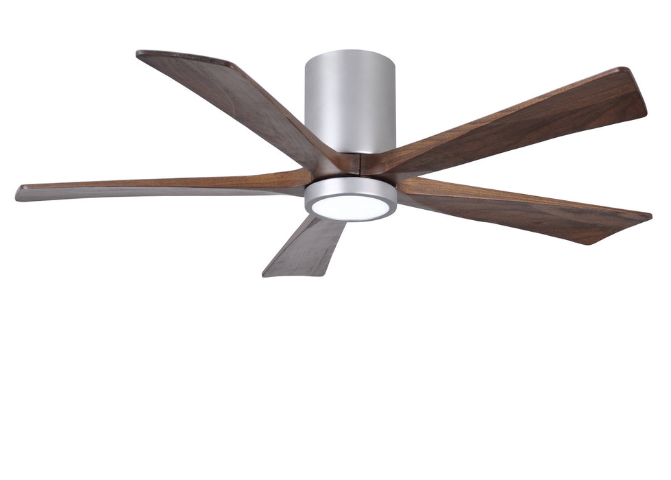52``Ceiling Fan from the Irene collection in Brushed Nickel finish