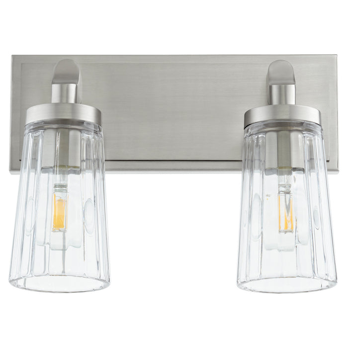 Quorum - 5201-2-65 - Two Light Vanity - Satin Nickel