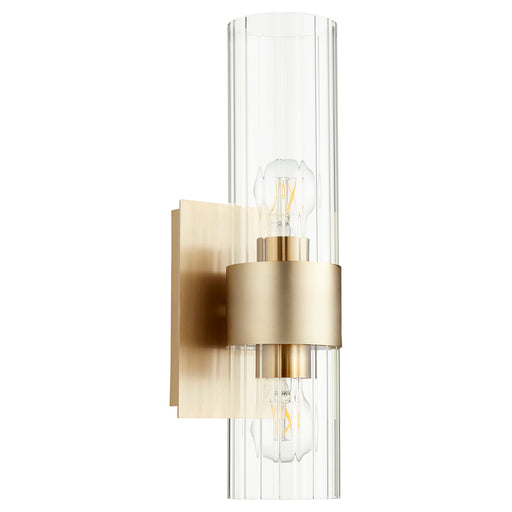 Quorum - 5826-2-80 - Two Light Wall Mount - Aged Brass