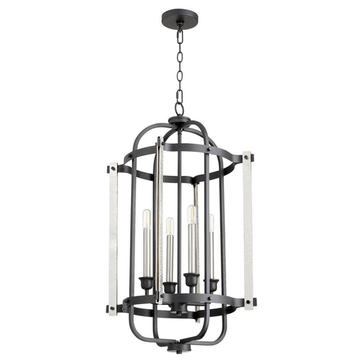 Quorum - 6864-4-69 - Four Light Entry Pendant - Noir