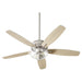 Quorum - 7052-265 - 52``Ceiling Fan - Breeze - Satin Nickel