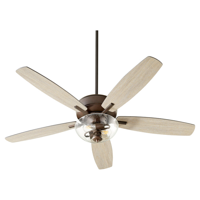 Quorum - 7052-286 - 52``Ceiling Fan - Breeze - Oiled Bronze