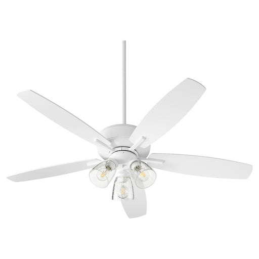 Quorum - 7052-308 - 52``Ceiling Fan - Breeze - Studio White