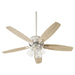 Quorum - 7052-465 - 52``Ceiling Fan - Breeze - Satin Nickel