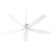 Quorum - 7060-8 - 60``Ceiling Fan - Breeze 60`` - Studio White