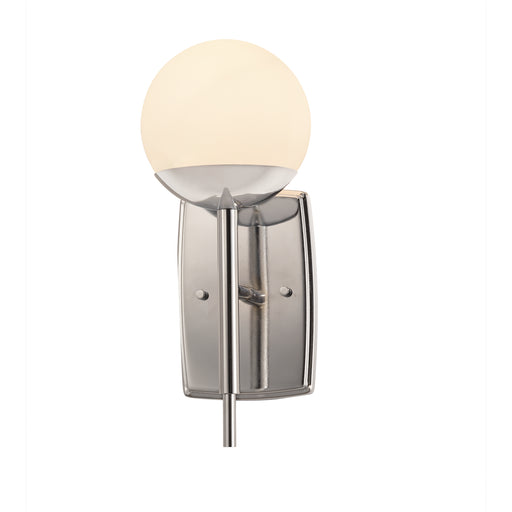 Justice Designs - FSN-8961-OPAL-CROM - One Light Wall Sconce - Fusion™ - Polished Chrome