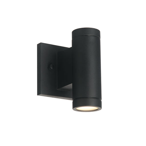 Justice Designs - NSH-4110W-MBLK - LED Outdoor Wall Sconce - No Shade Material - Matte Black