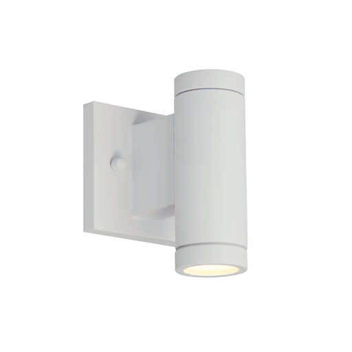 Justice Designs - NSH-4110W-WHTE - LED Outdoor Wall Sconce - No Shade Material - Matte White