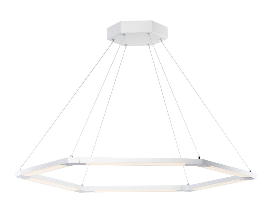 ET2 - E21235-MW - LED Pendant - Rotator - Matte White