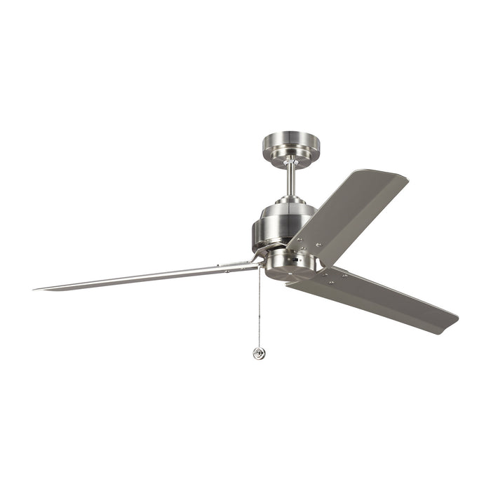 Monte Carlo - 3AR54BS - 54``Ceiling Fan - Arcade 54 - Brushed Steel