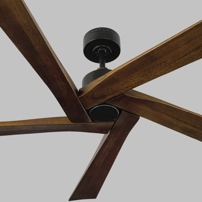 56``Ceiling Fan from the Aspen collection in Aged Pewter finish