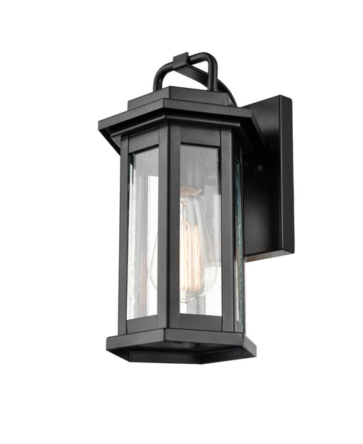 Millennium - 2681-PBK - One Light Outdoor Wall Bracket - Ellis - Powder Coat Black