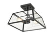 Millennium - 8022-PBK - Two Light Outdoor Lantern - Grant - Powder Coat Black