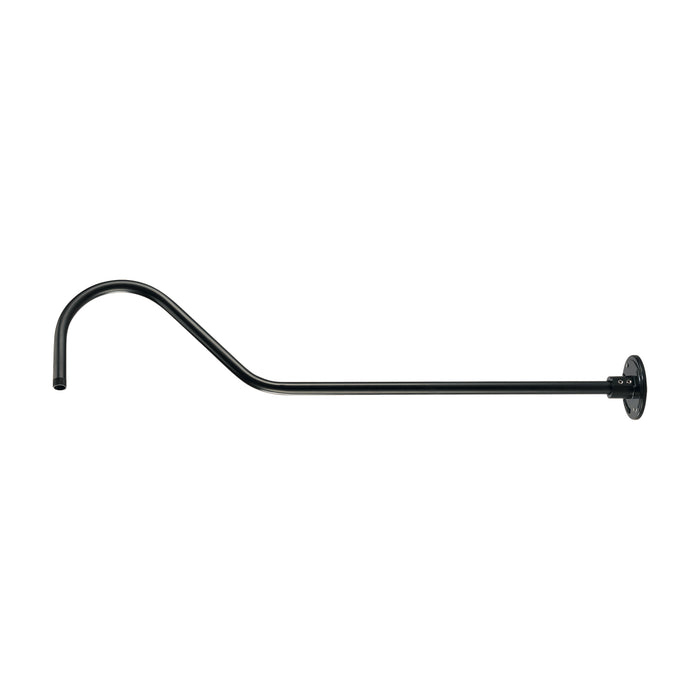 Millennium - RGN41-ASB - Goose Neck - R Series - Aluminum Satin Black