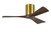Matthews Fan Company - IR3H-BRBR-WA-42 - 42``Ceiling Fan - Irene - Brushed Brass