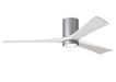 Matthews Fan Company - IR3HLK-BN-MWH-60 - 60``Ceiling Fan - Irene - Brushed Nickel