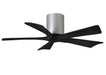 Matthews Fan Company - IR5H-BN-BK-42 - 42``Ceiling Fan - Irene - Brushed Nickel