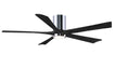 Matthews Fan Company - IR5HLK-CR-BK-60 - 60``Ceiling Fan - Irene - Polished Chrome
