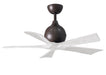 Matthews Fan Company - IR5-TB-MWH-42 - 42``Ceiling Fan - Irene - Textured Bronze
