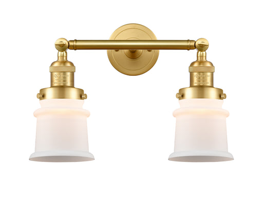 Innovations - 208-SG-G181S - Two Light Bath Vanity - Franklin Restoration - Satin Gold