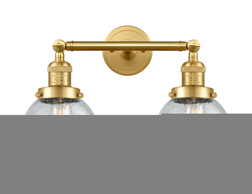 Innovations - 208-SG-G204-6 - Two Light Bath Vanity - Franklin Restoration - Satin Gold